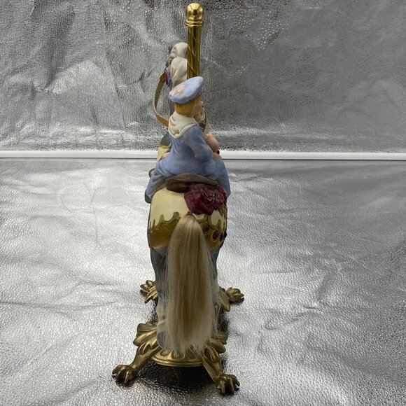 American‎ Carousel Horse By Tobin Fraley Second Edition Coin Inlay NUMBERED - Picture 6 of 14